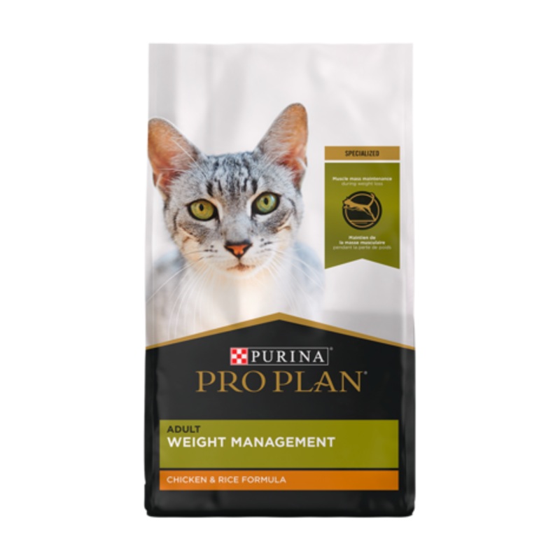 Purina Pro Plan Focus Weight Management Chicken & Rice Formula Adult Dry Cat Food