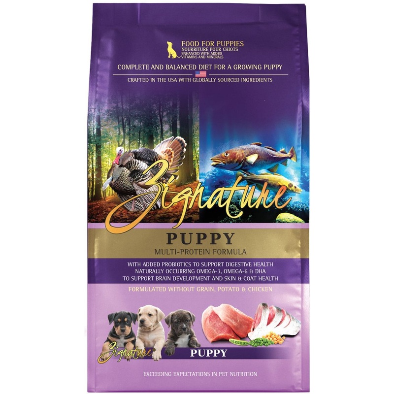 Zignature Grain Free Puppy Multi-Protein Formula Dry Dog Food