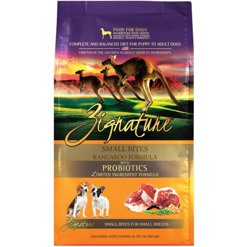 Zignature Small Bites Kangaroo Formula