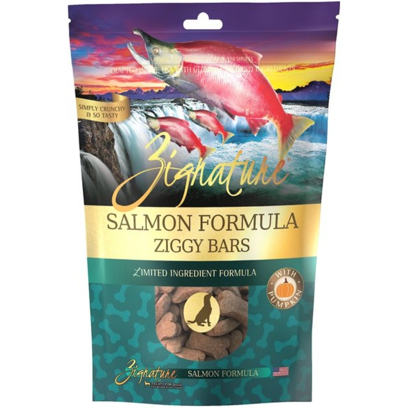 Zignature Ziggy Bars Salmon Formula Dog Treats