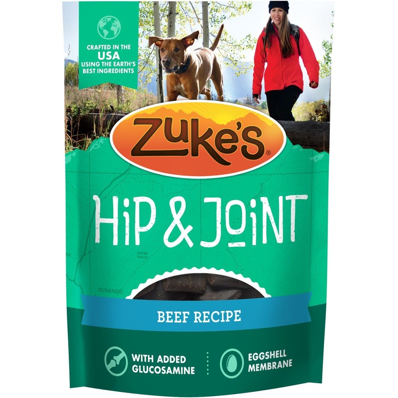 Zuke's Hip & Joint Beef Recipe Soft & Chewy Dog Treats