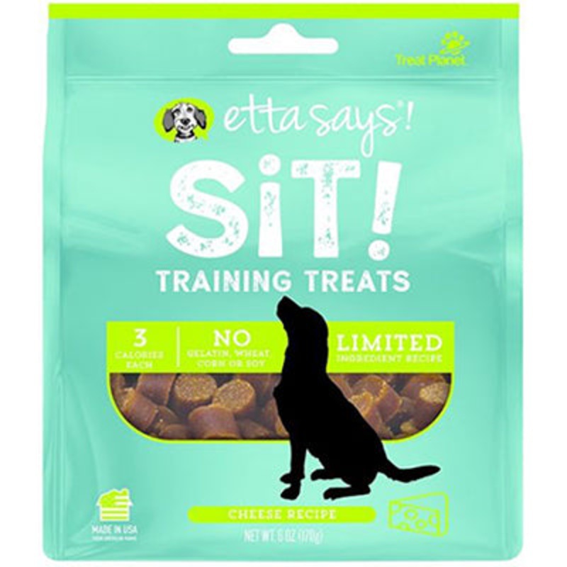 Etta Says Sit! Training Treats Cheese Recipe Dog Treats