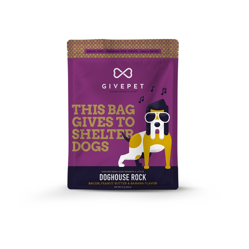 GivePet Dog House Rock Treats for Dogs
