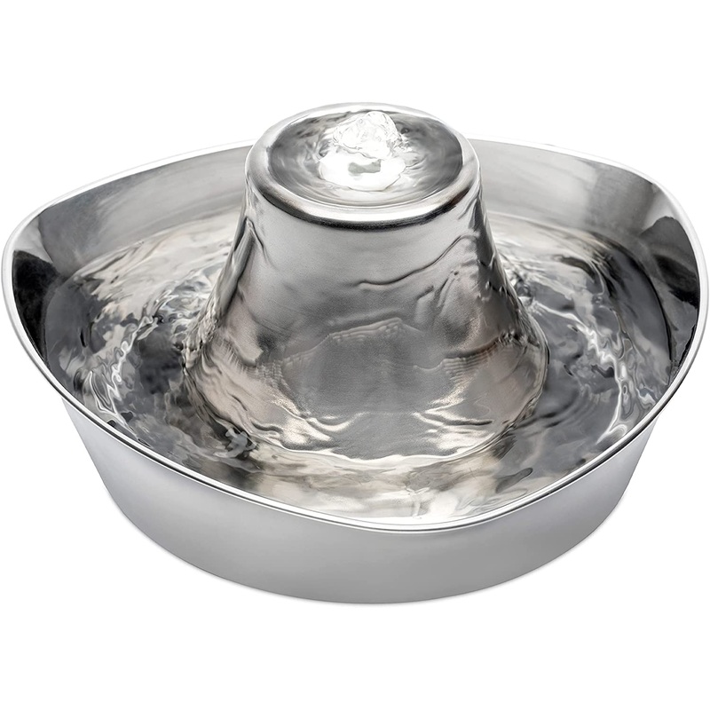 Petsafe Seaside Stainless Pet Fountain for Cats & Dogs
