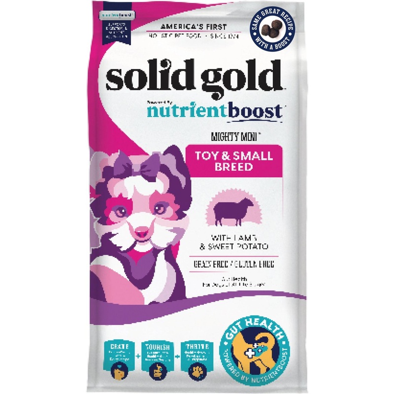 Solid Gold Nutrientboost Mighty Mini Lamb Sweet Potato & Cranberry Recipe Dry Dog Food
