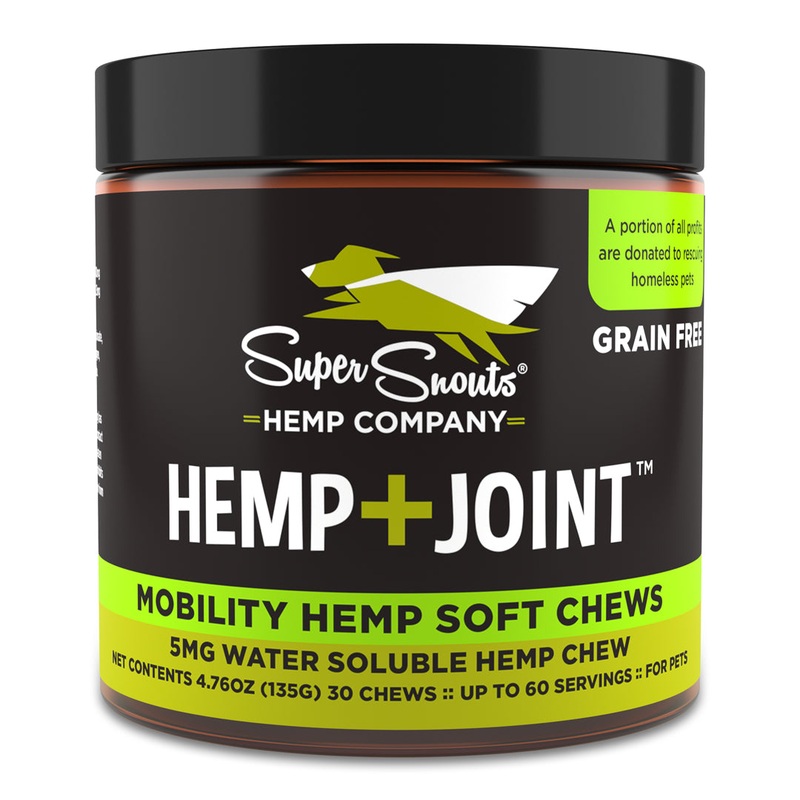 Super Snouts Grain Free HEMP + JOINT Mobility Hemp Chews