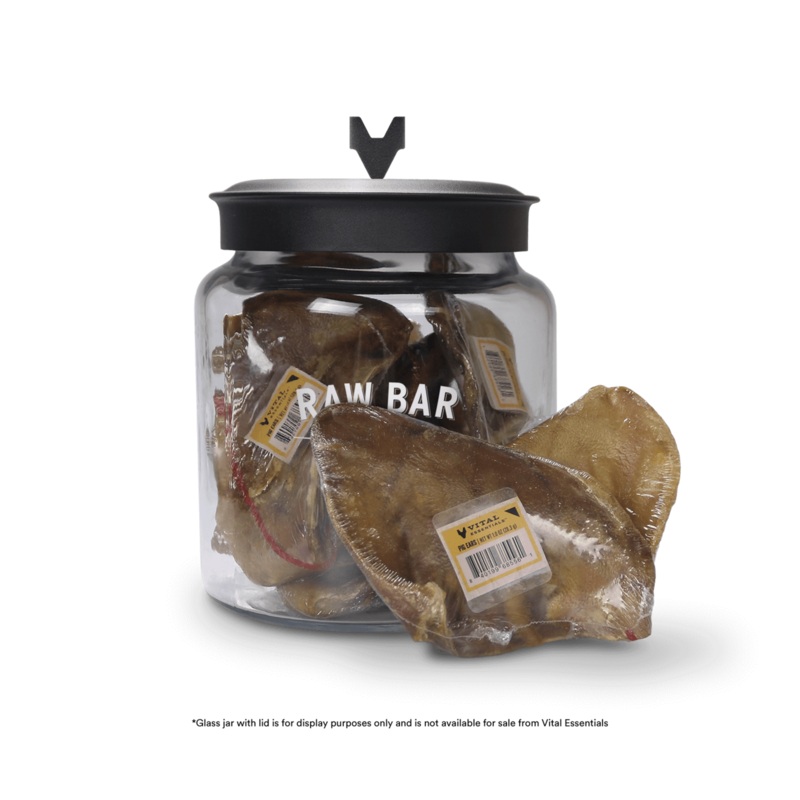 Vital Essentials Raw Bar Freeze-Dried Pig Ear Dog Treats