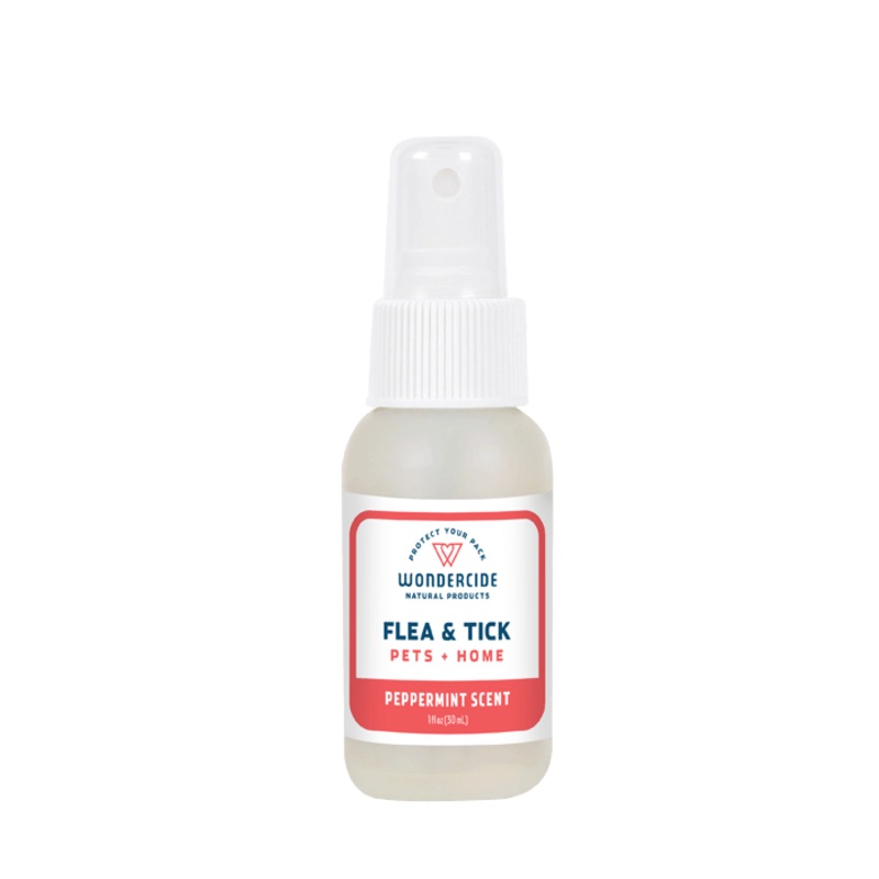 Wondercide Peppermint Flea and Tick Spray for Pets + Home
