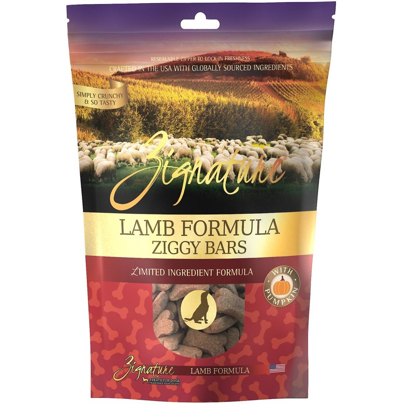 Zignature Ziggy Bars Lamb Formula Dog Treats
