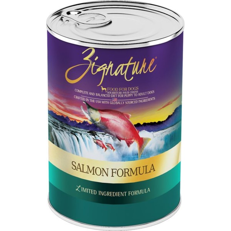 Zignature Grain Free Salmon Limited Ingredient Formula Canned Dog Food