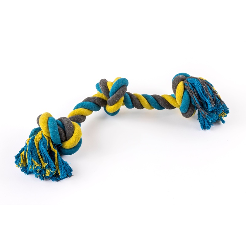 Attachment Theory 3 Knot Rope Tug Toy for Dogs