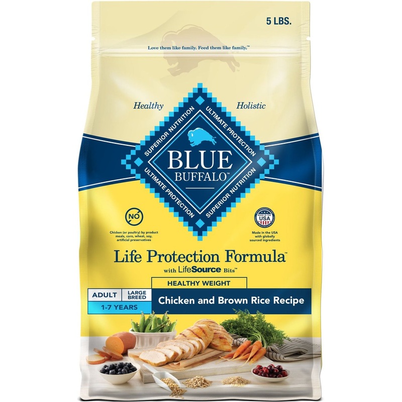 Blue Buffalo Life Protection Healthy Weight Natural Chicken & Brown Rice Recipe Adult Dry Dog Food
