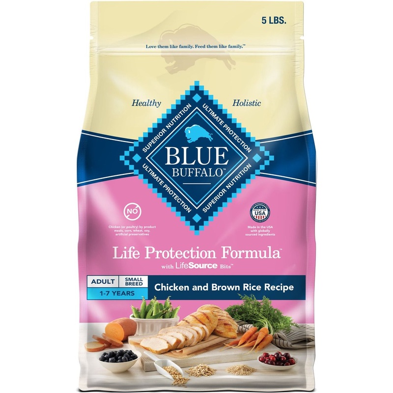 Blue Buffalo Life Protection Natural Chicken & Brown Rice Recipe Small Breed Adult Dry Dog Food