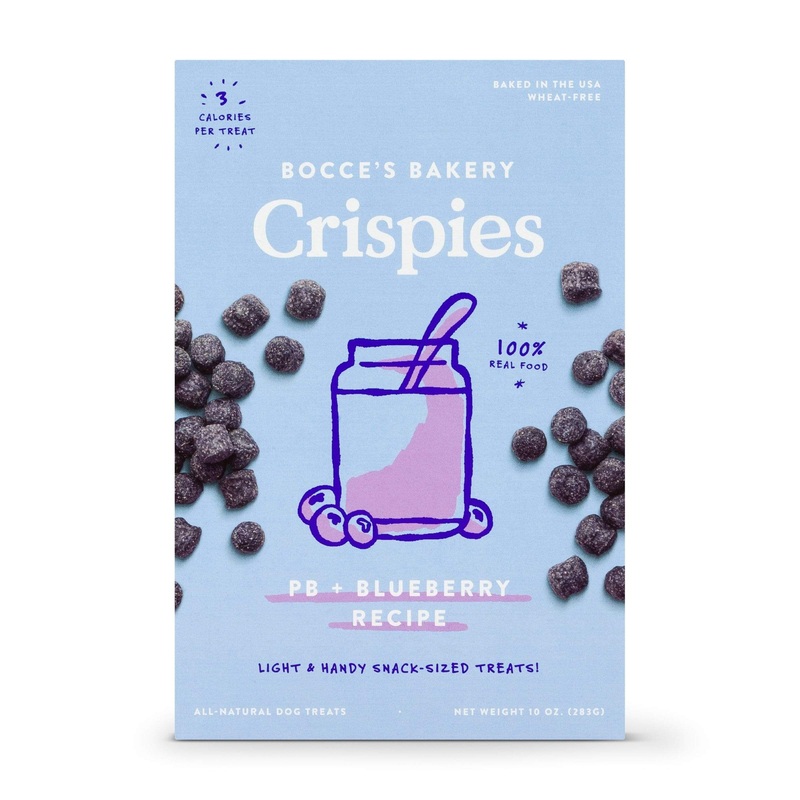 Bocce's Bakery PB + Blueberry Crispies Dog Treats