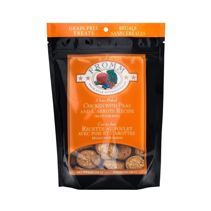 Fromm Four-Star Oven Baked Chicken with Carrots and Peas Recipe Dog Treats