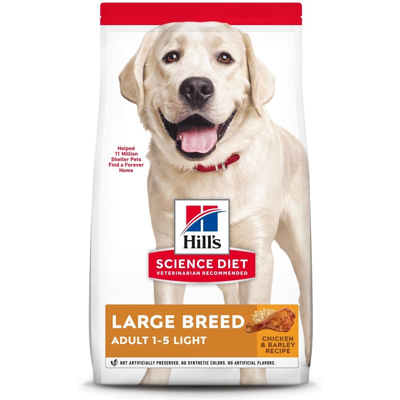 Hill's Science Diet Large Breed Light Chicken Meal & Barley Dry Dog Food