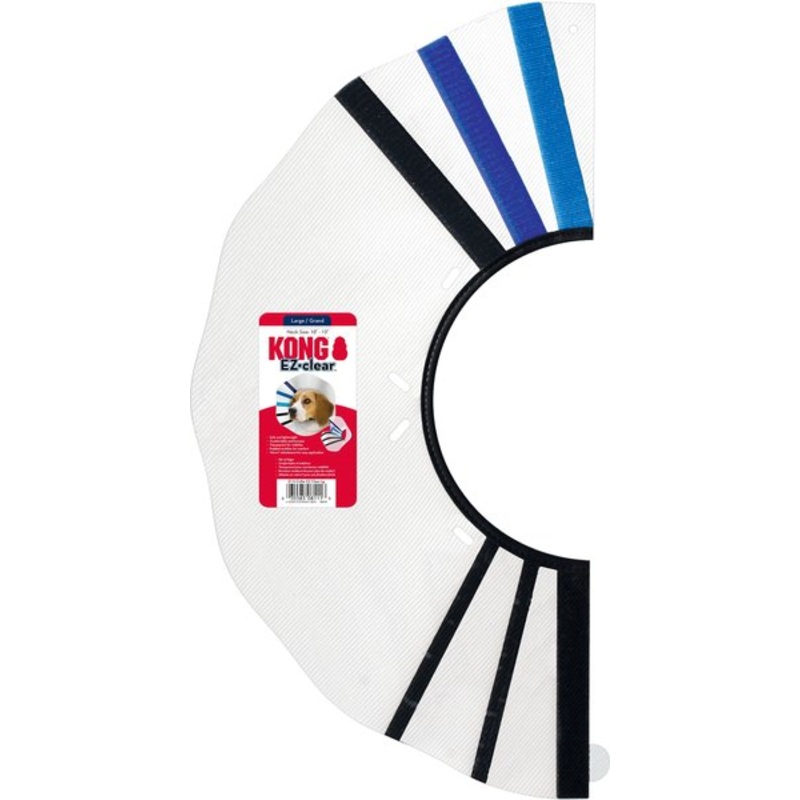 KONG EZ Clear Collar for Dogs & Cats
