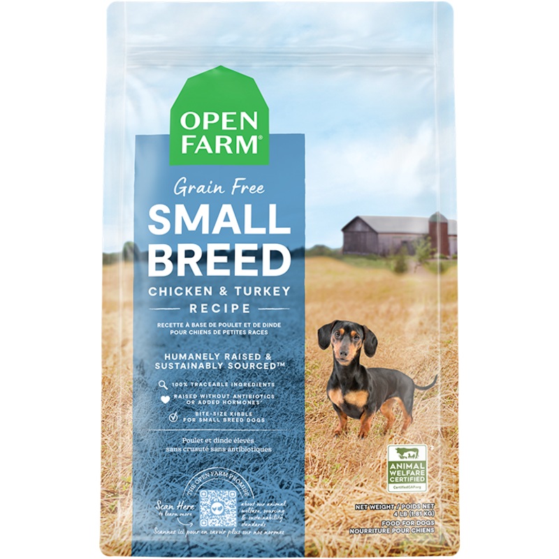 Open Farm Grain-Free Small Breed Chicken and Turkey Recipe Dog Food