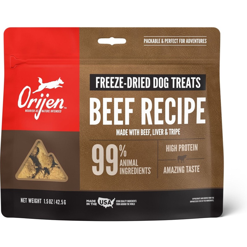 Orijen Freeze Dried Ranch Raised Beef Dog Treats
