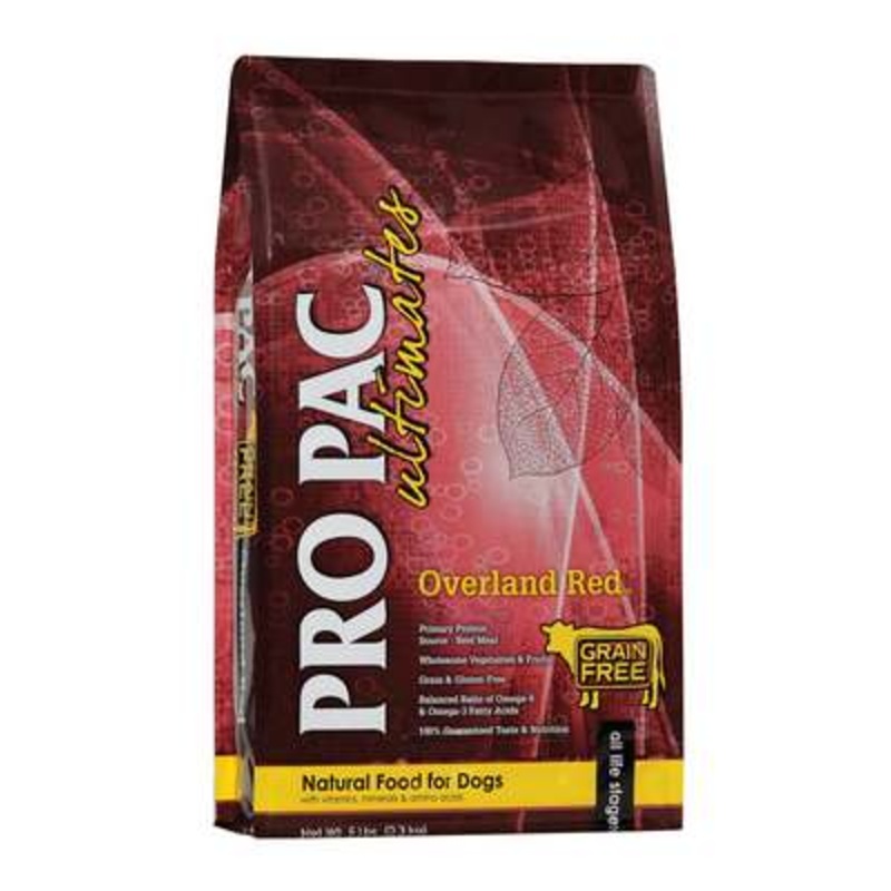 Pro Pac Ultimates Grain Free Overland Red Beef Meal & Potato for Dogs