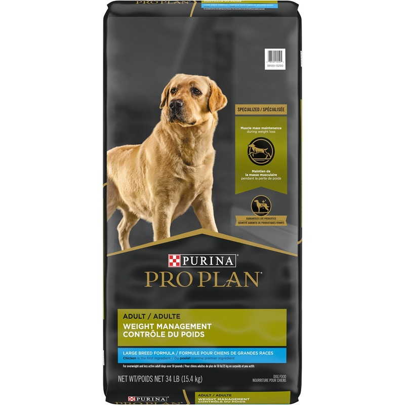 Purina Pro Plan Adult Large Breed Weight Management Formula Dry Dog Food