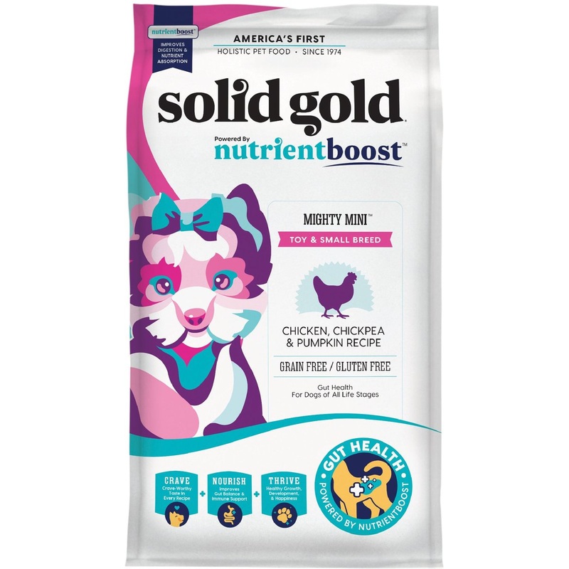 Solid Gold NutrientBoost Mighty Mini Chicken Recipe Dry Dog Food