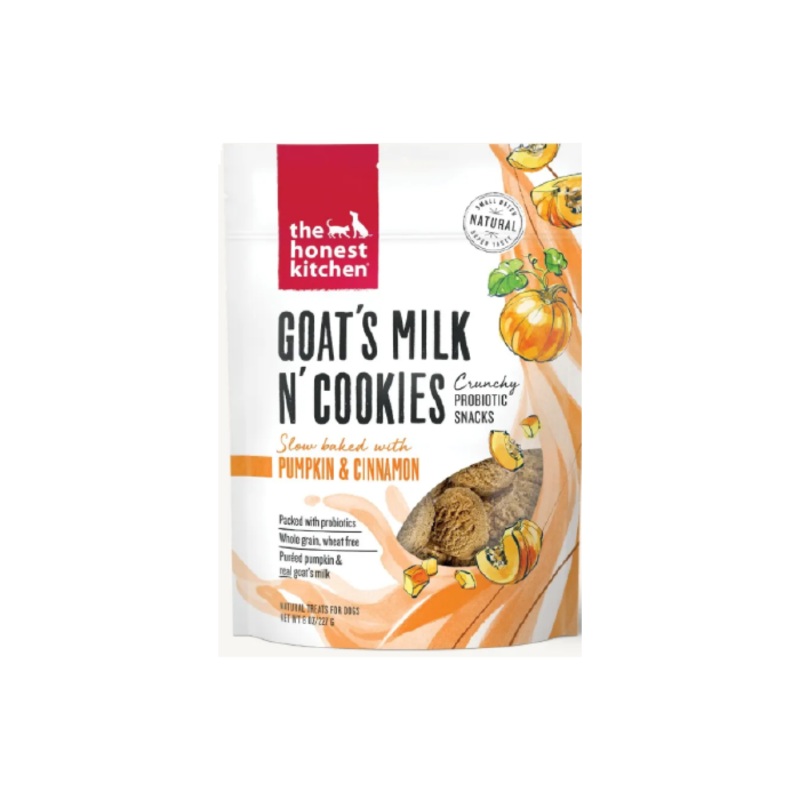 The Honest Kitchen Goat's Milk & Cookies w/ Pumpkin & Cinnamon Dog Treats