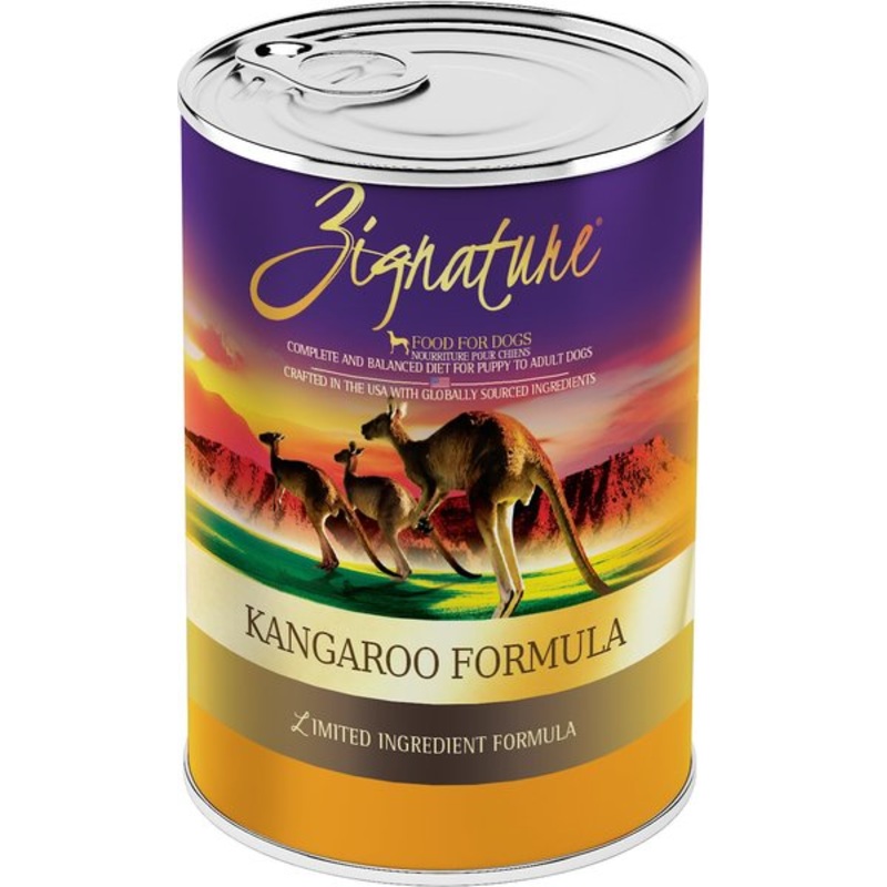 Zignature Kangaroo Limited Ingredient Grain-Free Canned Food for Dogs