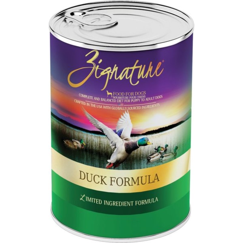 Zignature Limited Ingredient Diet Grain Free Duck Recipe Canned Dog Food