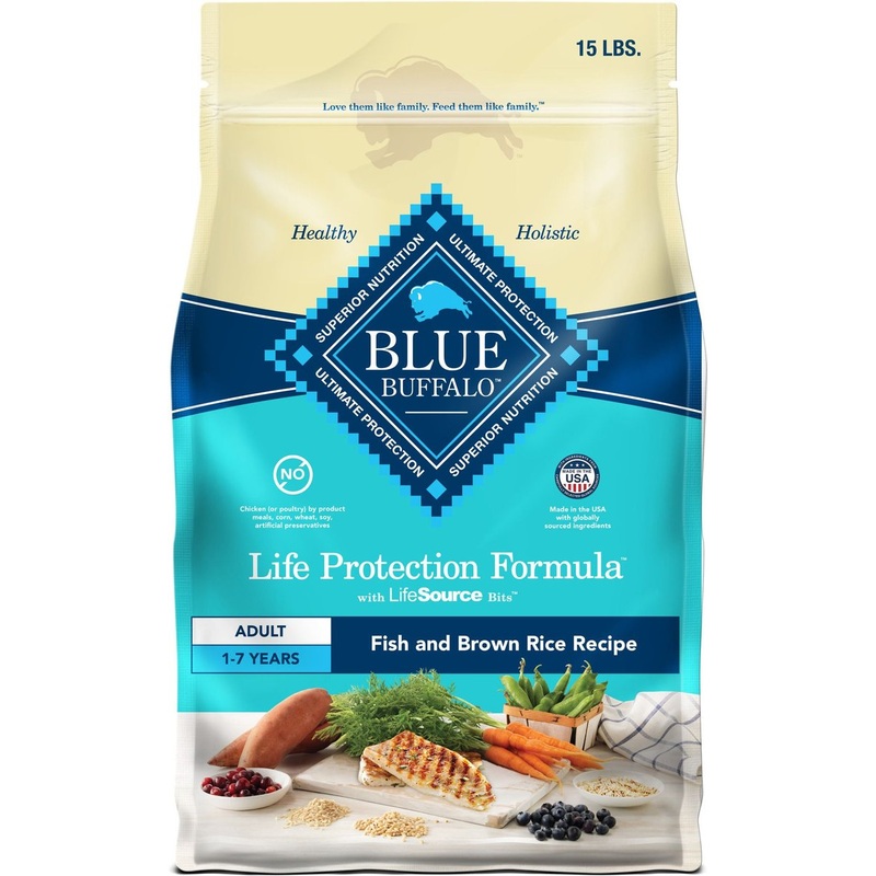 Blue Buffalo Life Protection Natural Fish & Brown Rice Recipe Adult Dry Dog Food