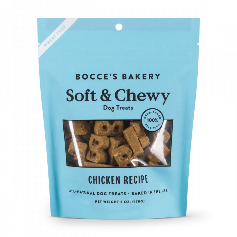 Bocce's Bakery Soft & Chewy Chicken Recipe Dog Treats