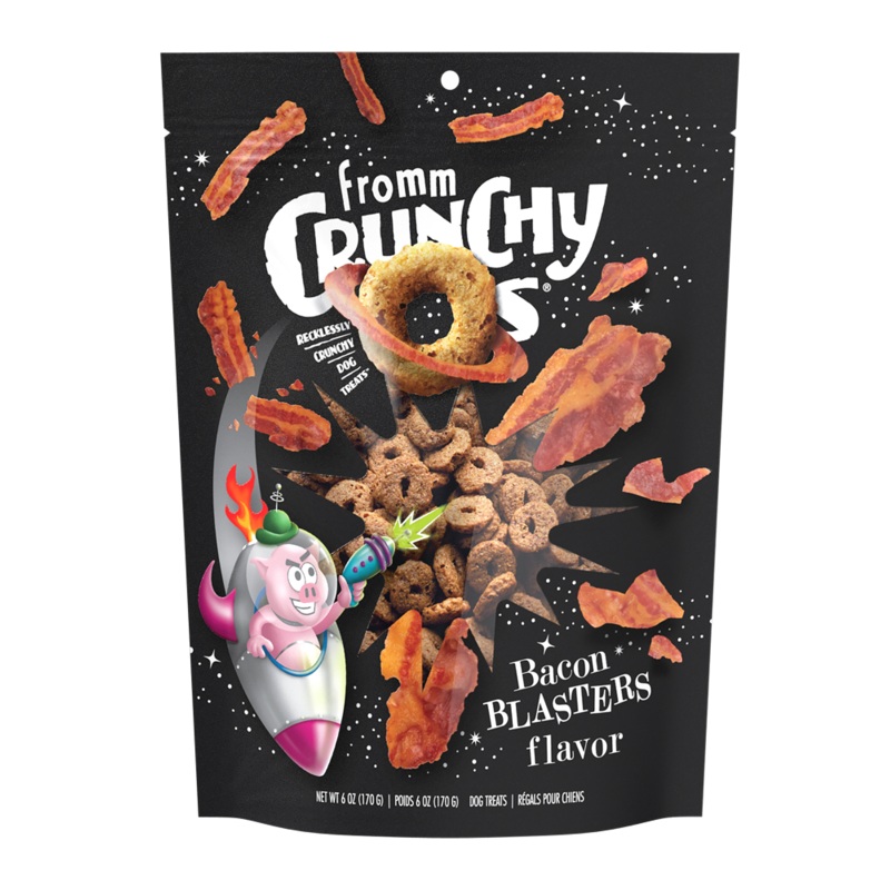 Fromm Crunchy O's Bacon Blasters Flavor Treats