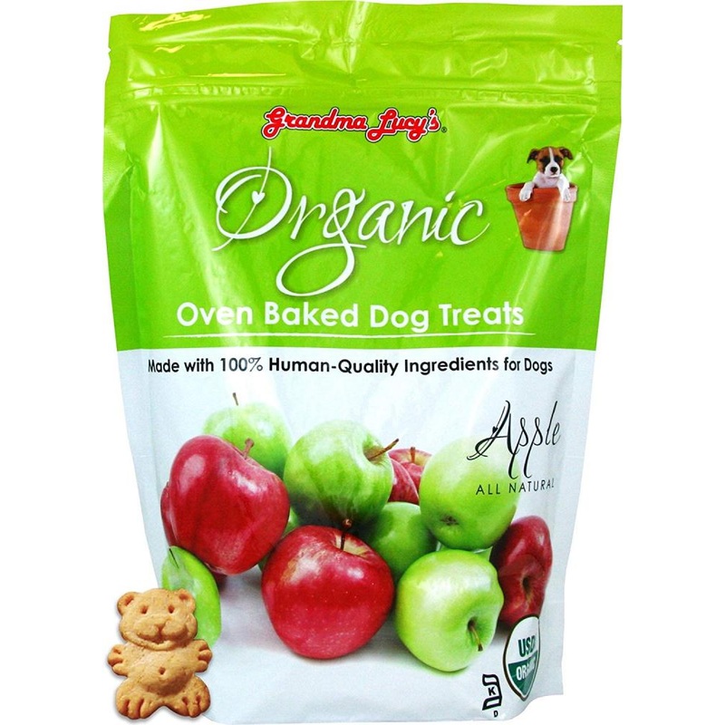 Grandma Lucy's Organic Apple Oven Baked Dog Treats