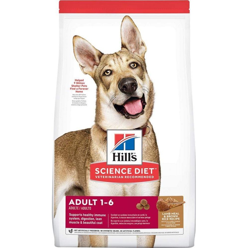 Hill's Science Diet Adult Lamb Meal & Brown Rice Recipe  Dry Dog Food