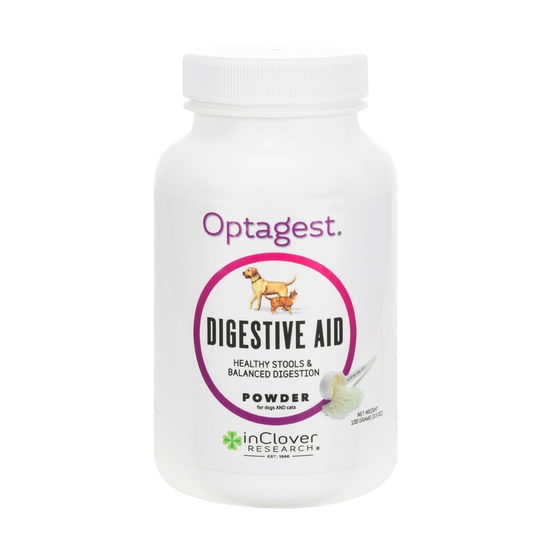 InClover Optagest Plant Based Prebiotics & Digestive Enzymes Powder for Dogs & Cats