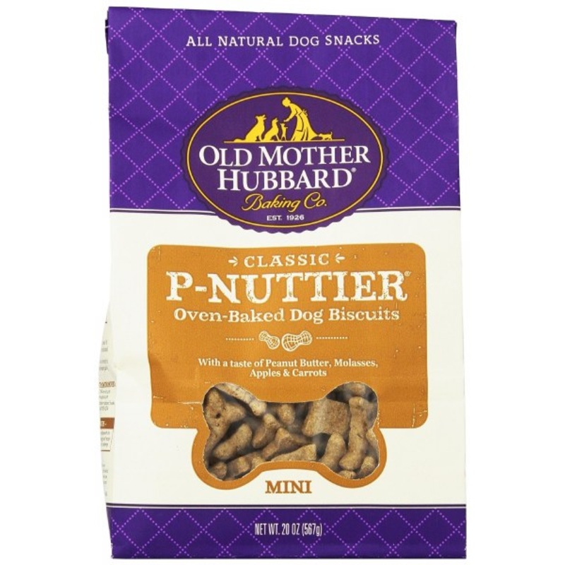 Old Mother Hubbard Crunchy Classic Natural P-Nuttier Mini Biscuits Dog Treats