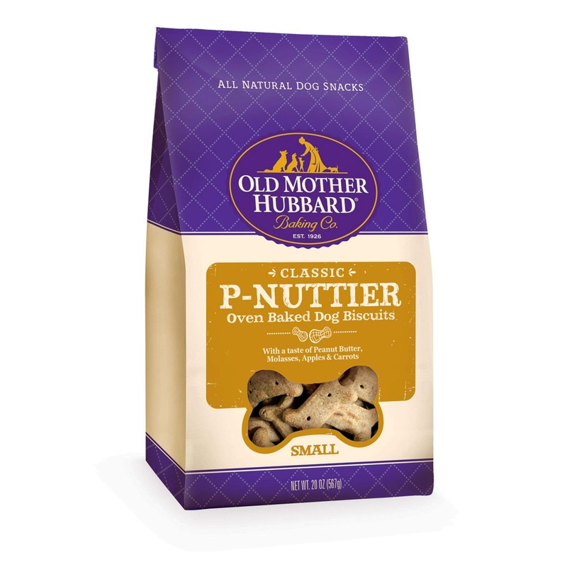 Old Mother Hubbard Crunchy Classic Natural P-Nuttier Small Biscuits Dog Treats