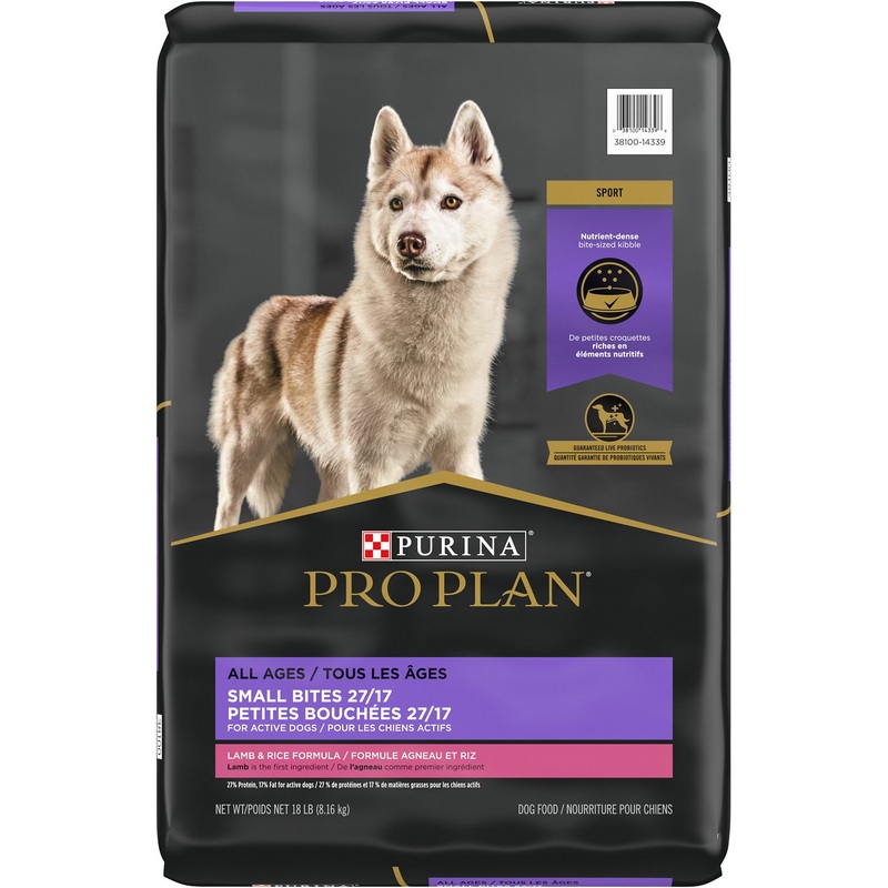 Purina Pro Plan All Life Stages Small Bites Lamb & Rice Dry Dog Food
