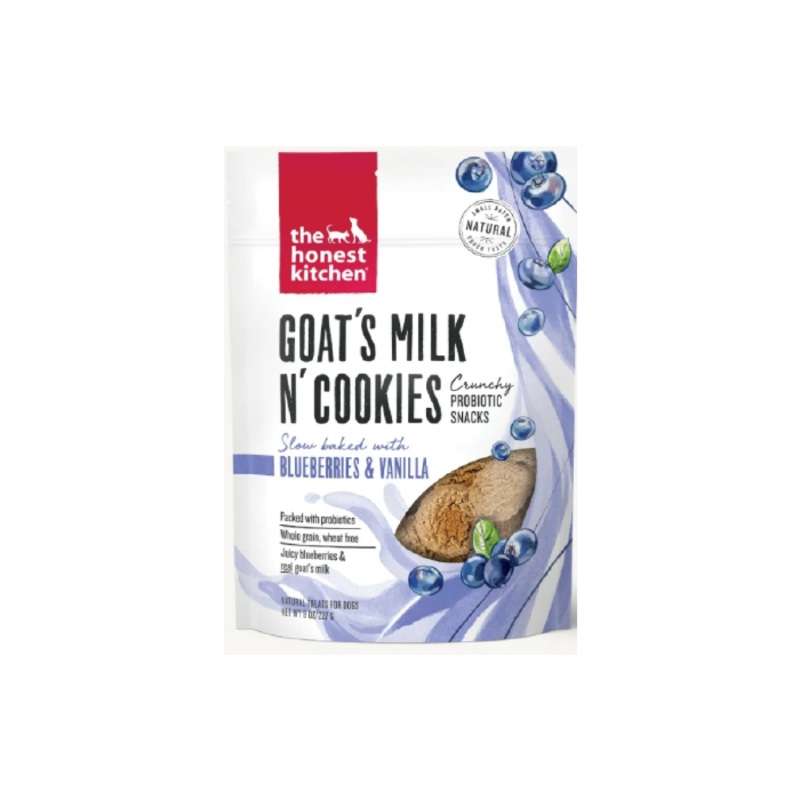 The Honest Kitchen Blueberries & Vanilla Goat's Milk N' Cookies Natural Dog Treats