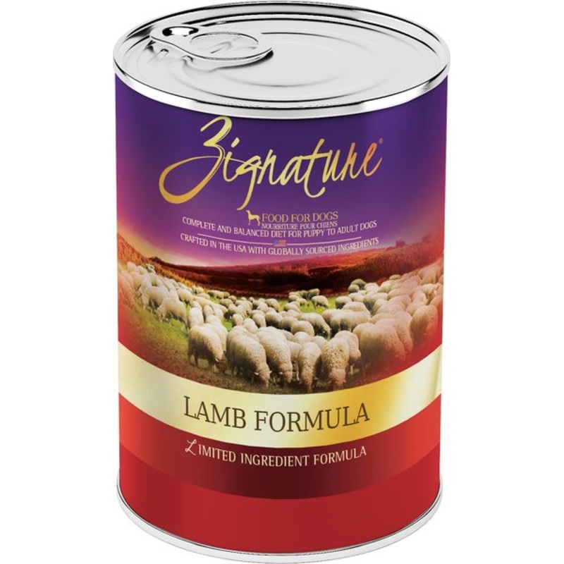 Zignature Limited Ingredient Diet Grain Free Lamb Recipe Canned Dog Food