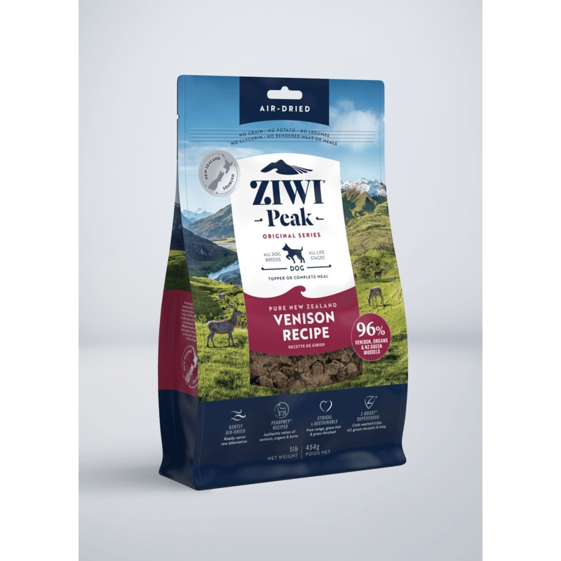 ZIWI Peak Grain Free Air-Dried Venison Recipe Dry Dog Food