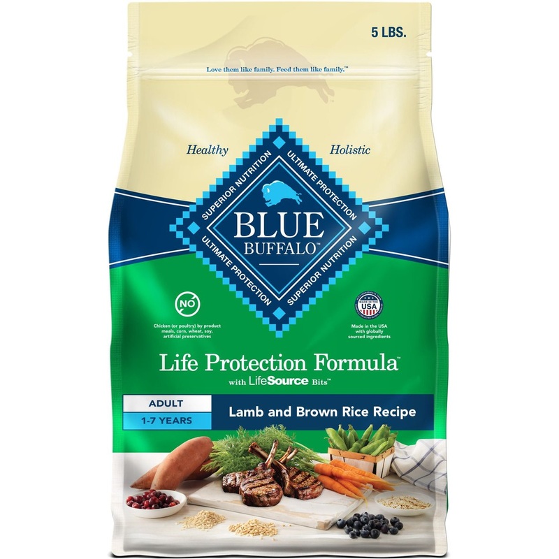 Blue Buffalo Life Protection Natural Lamb & Brown Rice Recipe Adult Dry Dog Food