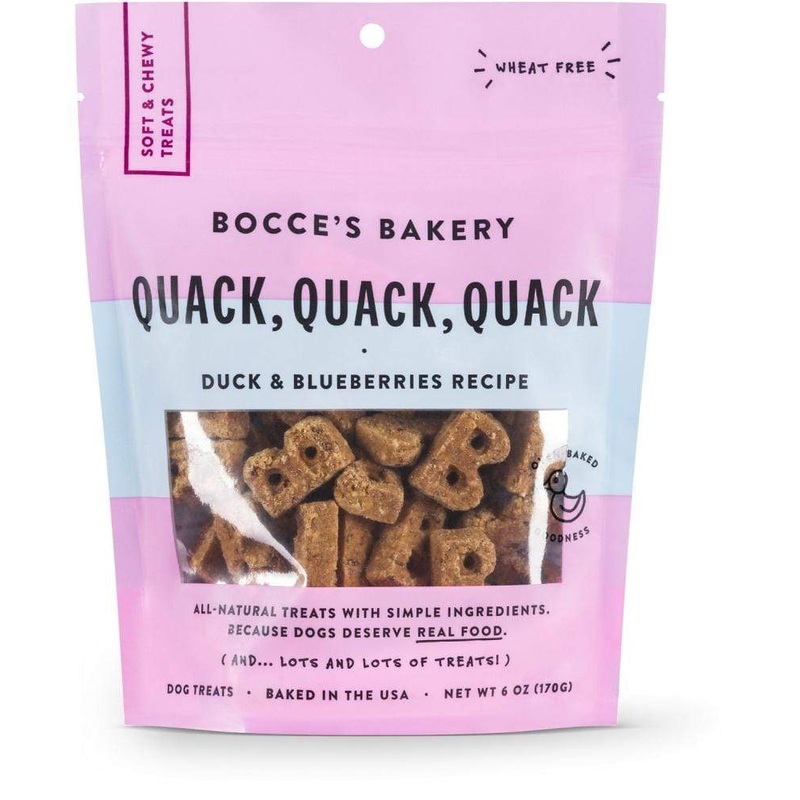 Bocce's Bakery Every Day Quack, Quack, Quack Soft & Chewy Dog Treats