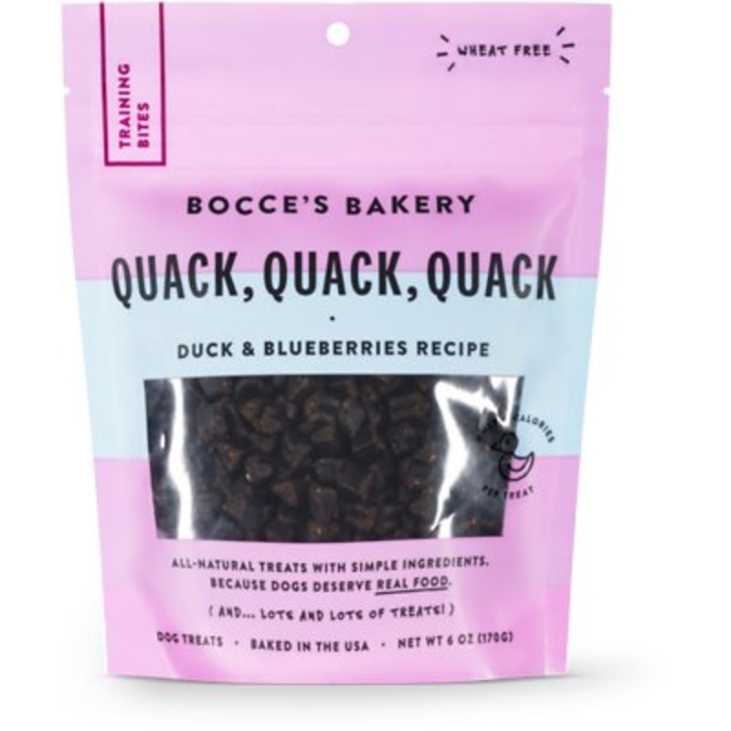 Bocce's Bakery Every Day Quack, Quack, Quack Training Bites Dog Treats