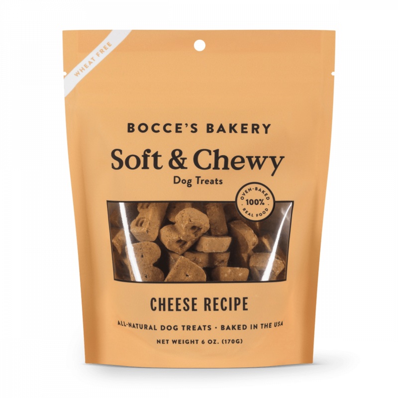 Bocce's Bakery Soft & Chewy Cheese Recipe Dog Treats