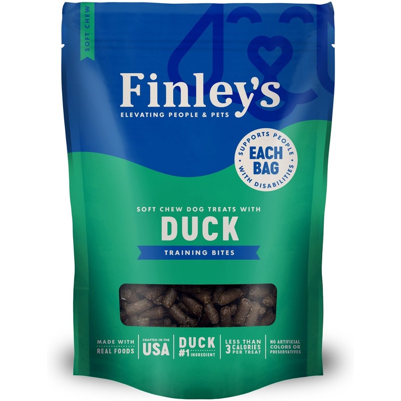 Finley's Barkery Duck Recipe Training Bites Dog Treats