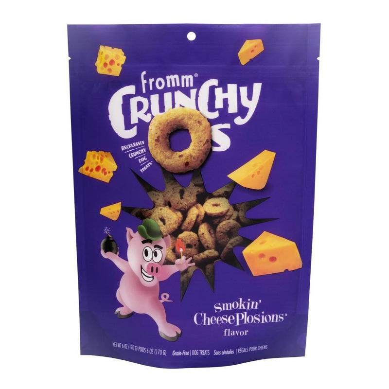 Fromm Crunchy O's Smokin' CheesePlosions Flavor Treats