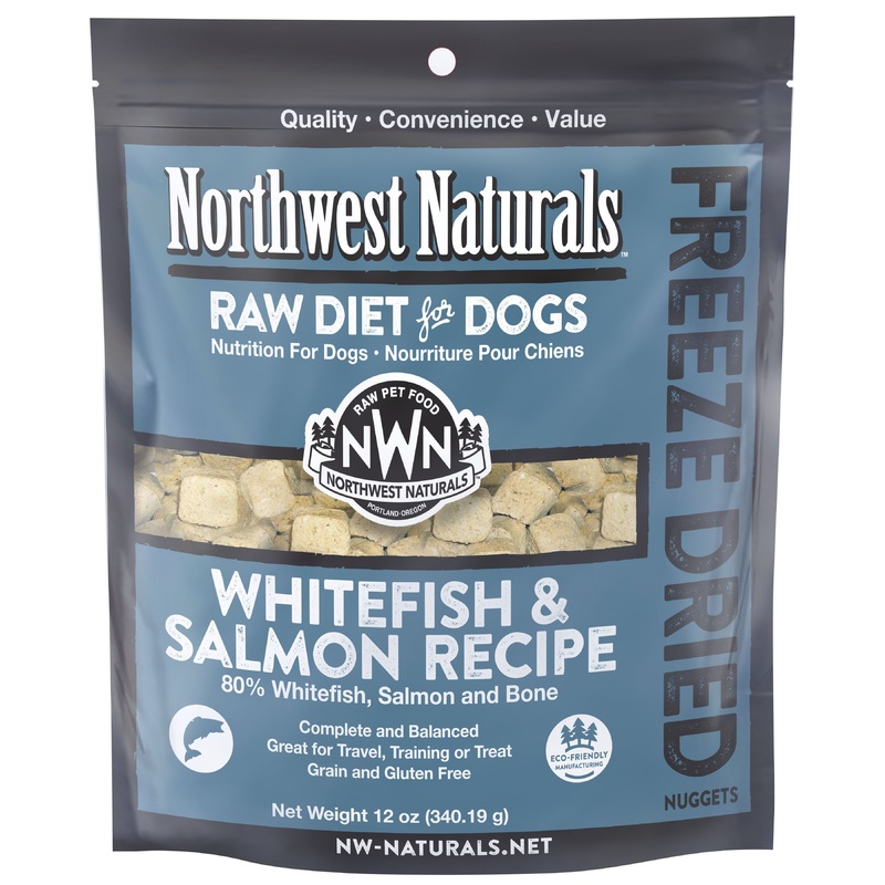 Northwest Naturals Freeze-Dried Raw Whitefish & Salmon Nuggets Dog Food