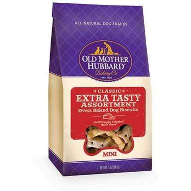 Old Mother Hubbard Crunchy Classic Natural Extra Tasty Assortment Mini Biscuits Dog Treats
