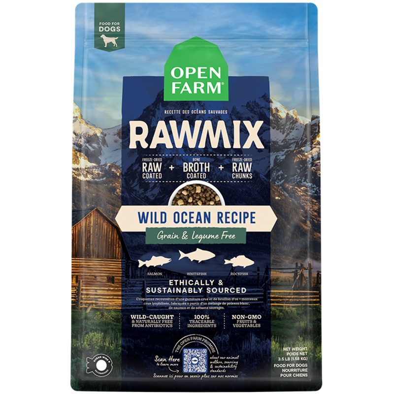 Open Farm Grain-Free RawMix Wild Ocean Recipe Dog Food